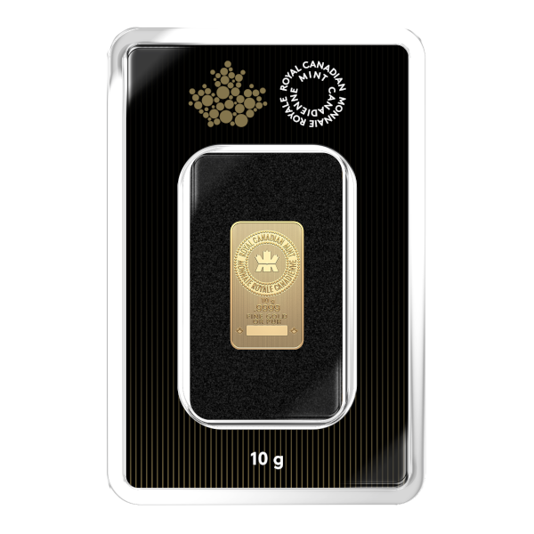 10 GRAM GOLD BAR RCM
