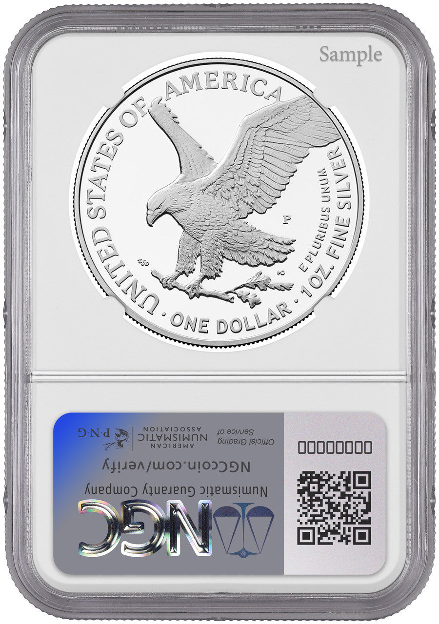 2026 P Silver Eagle Congratulations Set Advanced Releases NGC PF70 Harrigal