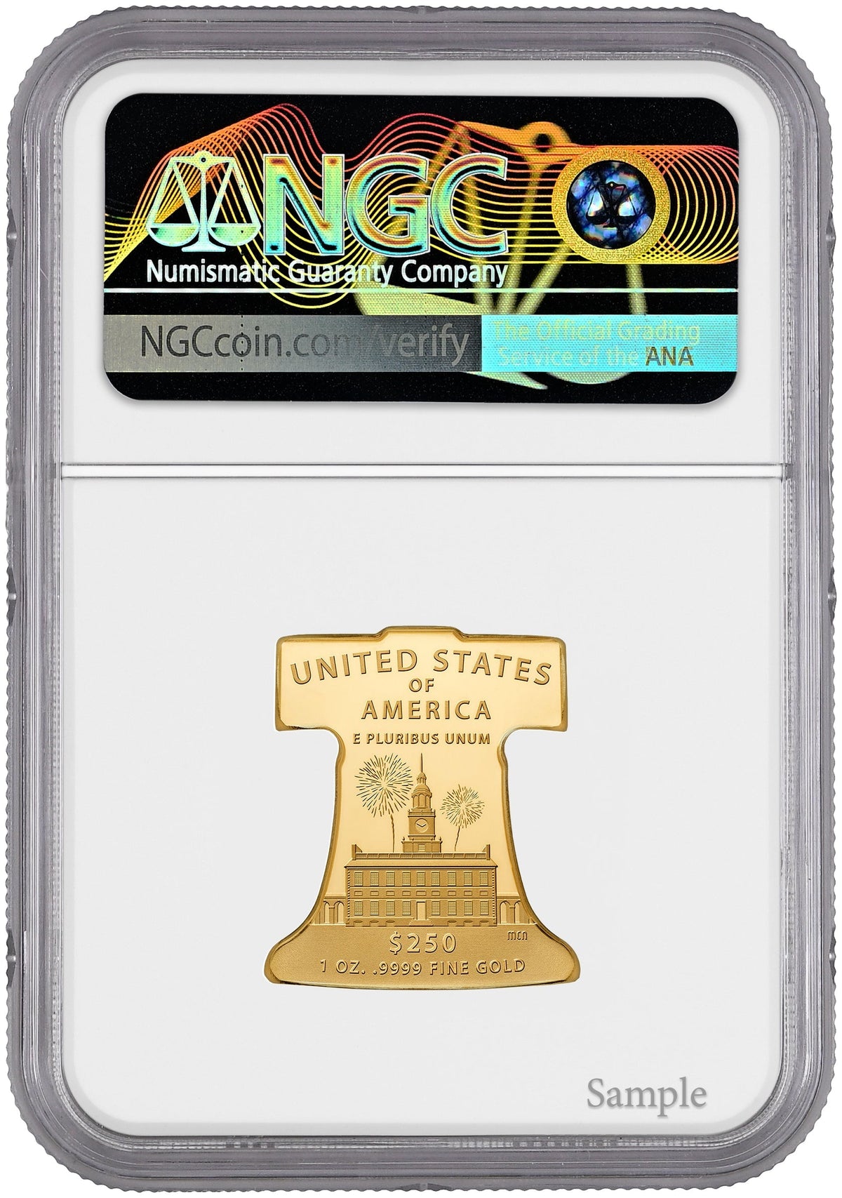 2026-P Freedom Ringing Liberty Bell 1 oz Gold Coin NGC PR70 Harrigal