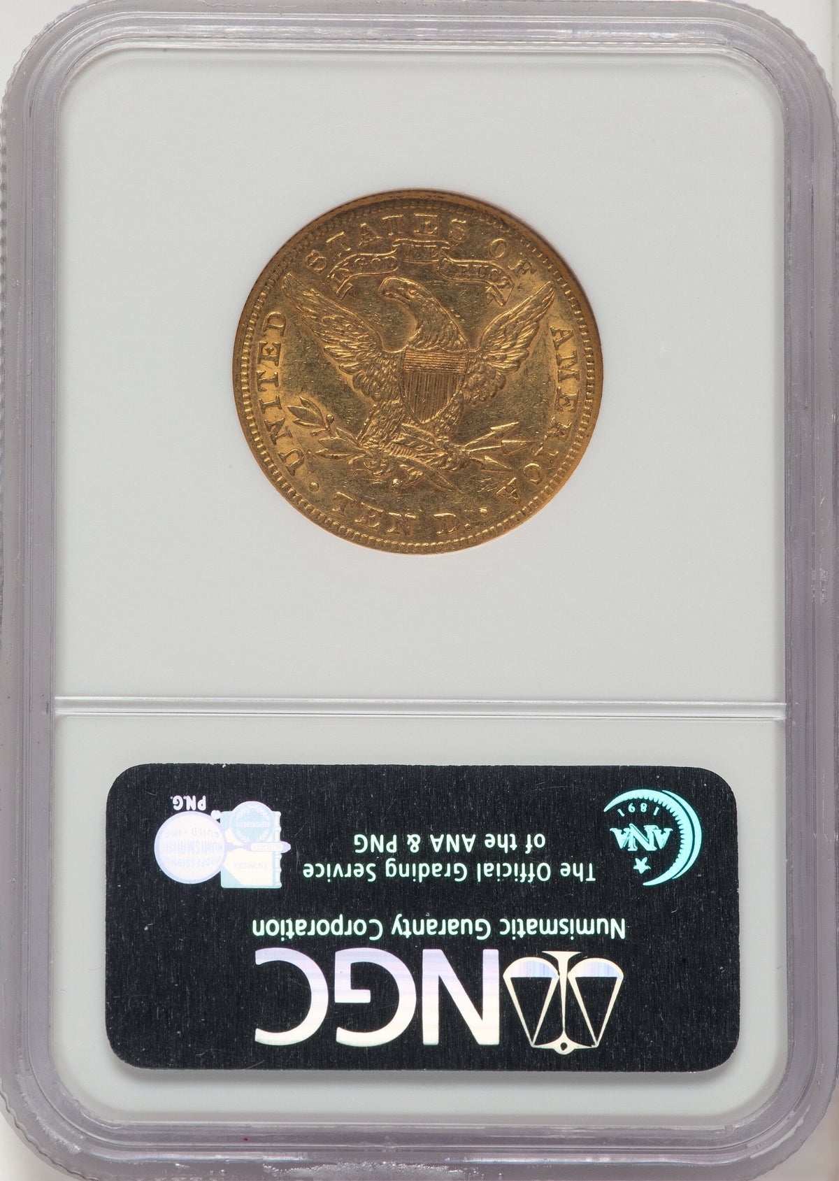 1895-S $10 Liberty Eagle NGC AU55