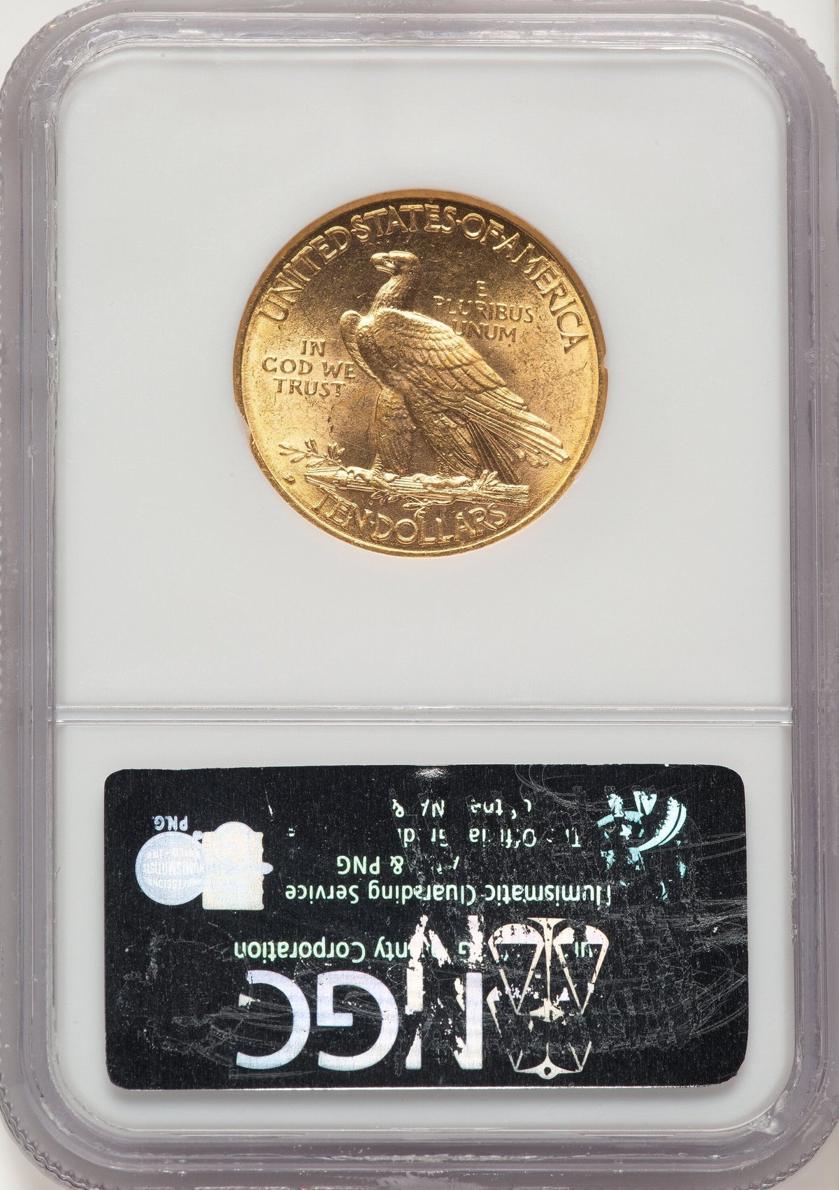 1910-D $10 Indian Eagle NGC MS64