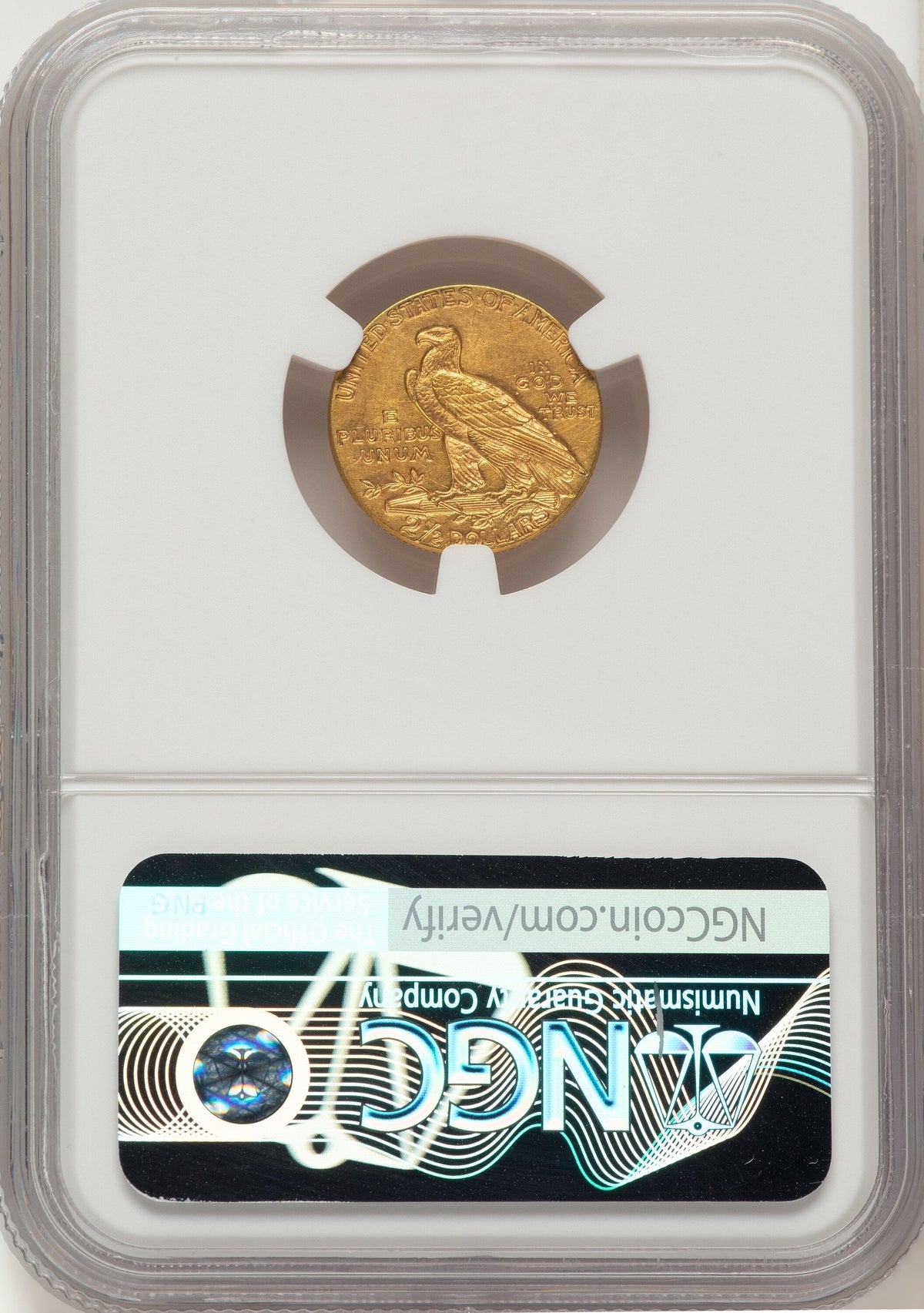 1914 $2.50 Indian Quarter Eagle NGC MS62