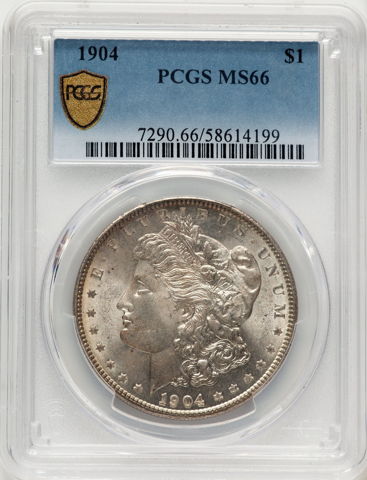 1904 Morgan Dollar PCGS MS66