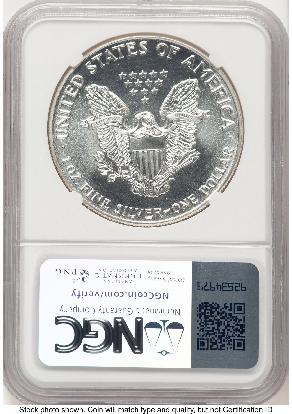 1988 Silver Eagle Early Production Kenneth Bressett Red Book From US Mint Sealed Box NGC PF70