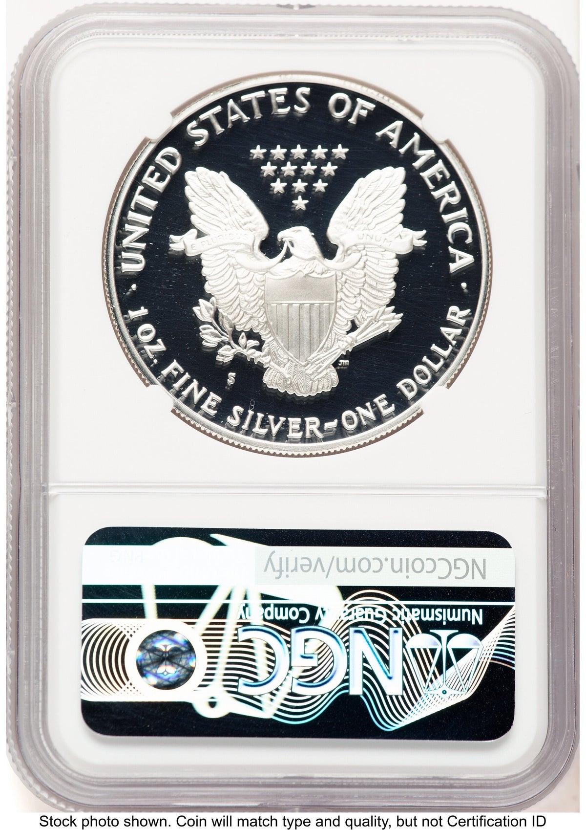 1989-S Proof Silver Eagle 1 oz Thomas Uram NGC PF70