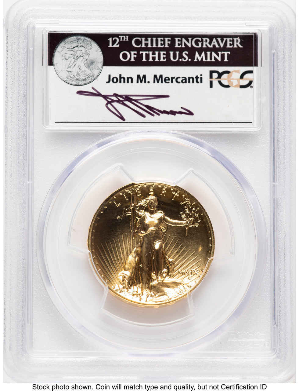 2009 G$20 Ultra High Relief PL John PCGS MS70 Mercanti (780874046)