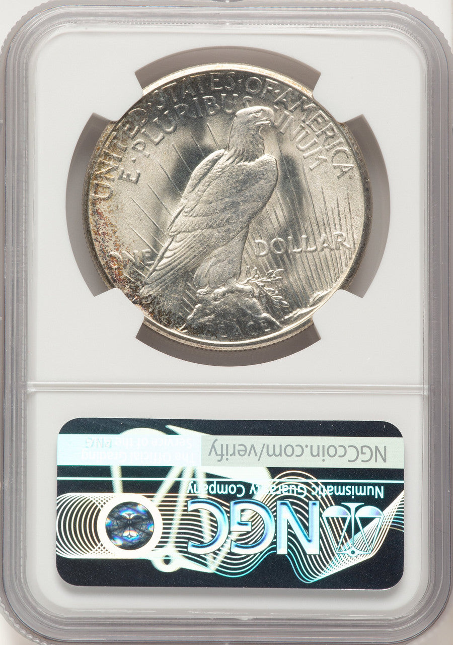 1922-S Peace Dollar NGC MS66