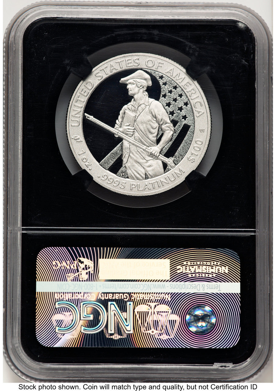 2012-W Proof Platinum Eagle 1 oz Black Label NGC PF70