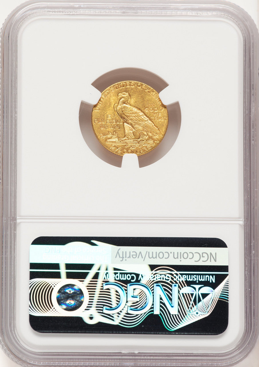 1915 $2.50 Indian Quarter Eagle NGC MS62 (784412063)