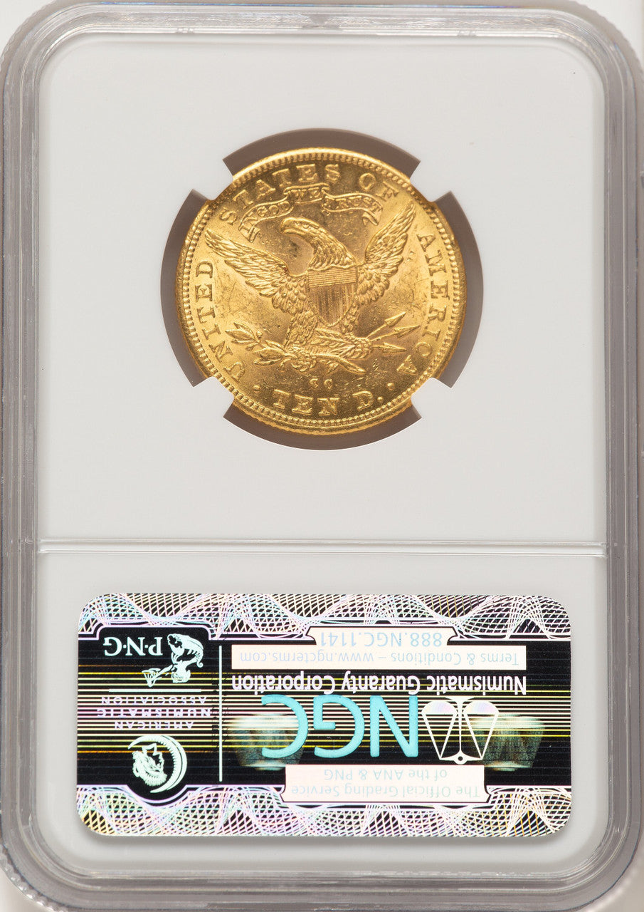 1891-CC $10 Liberty Eagle NGC MS61