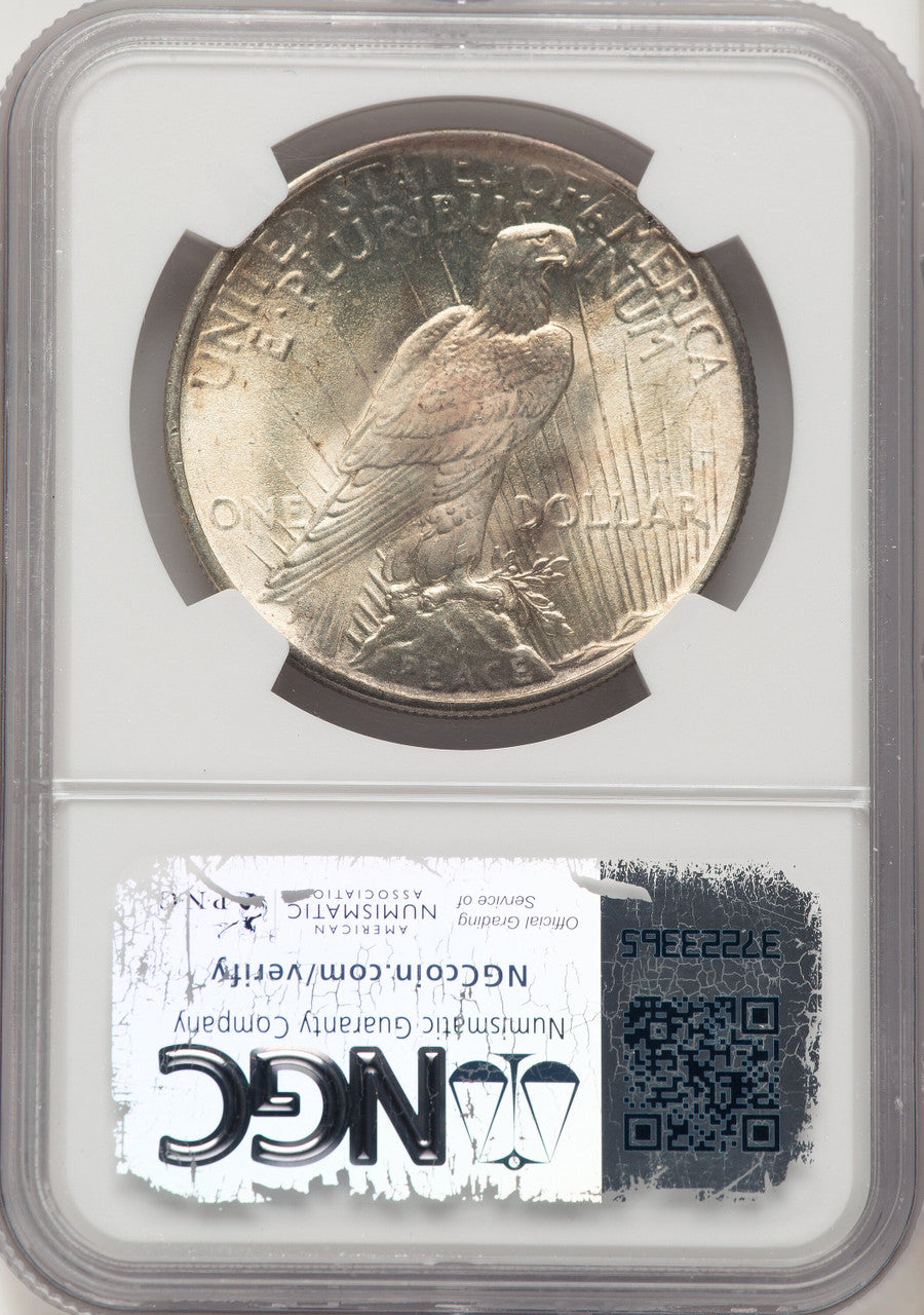 1924 CAC Peace Dollar NGC MS66+ (784596004)