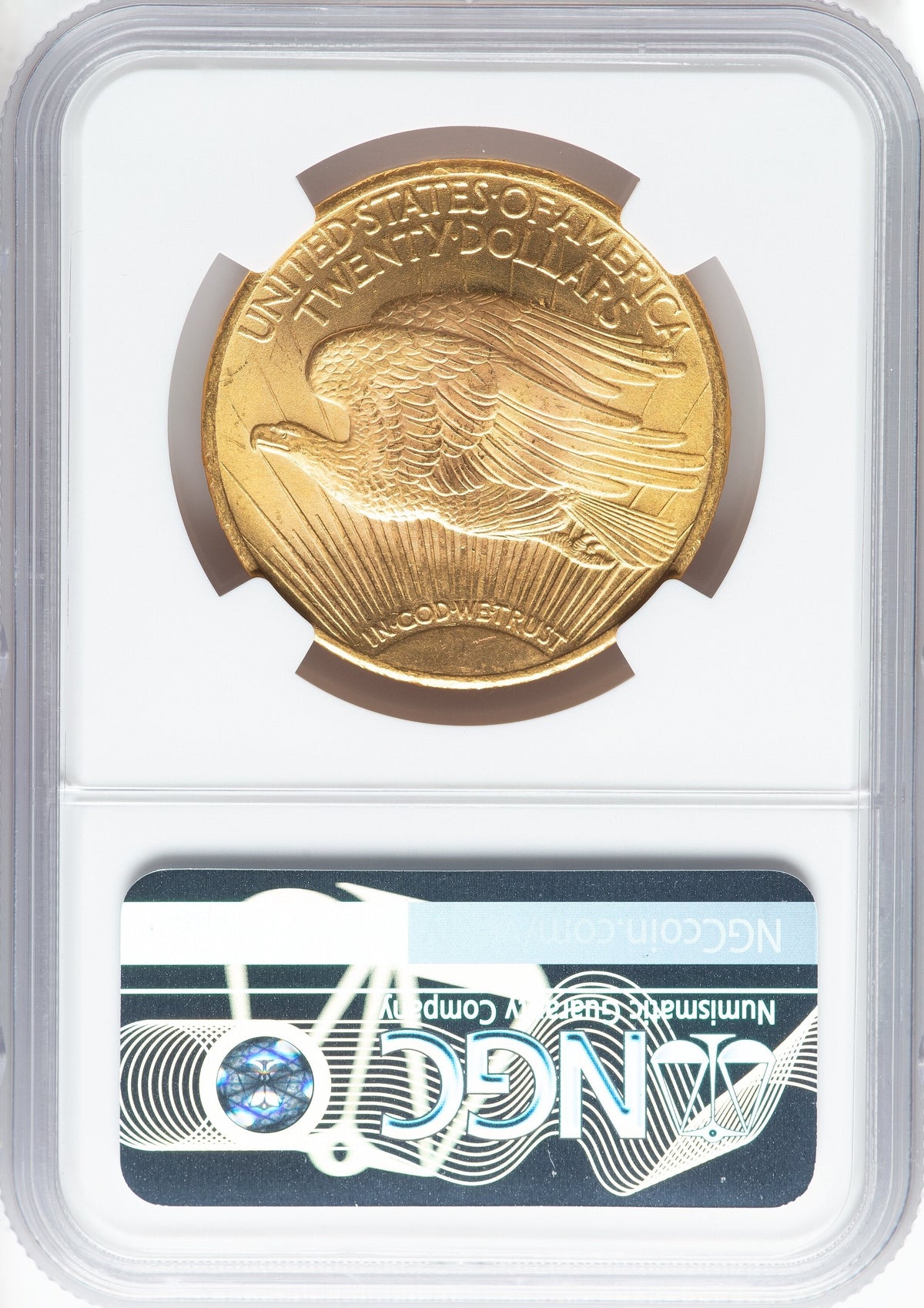 1924 $20 Saint Saint-Gaudens Double Eagle NGC MS66+