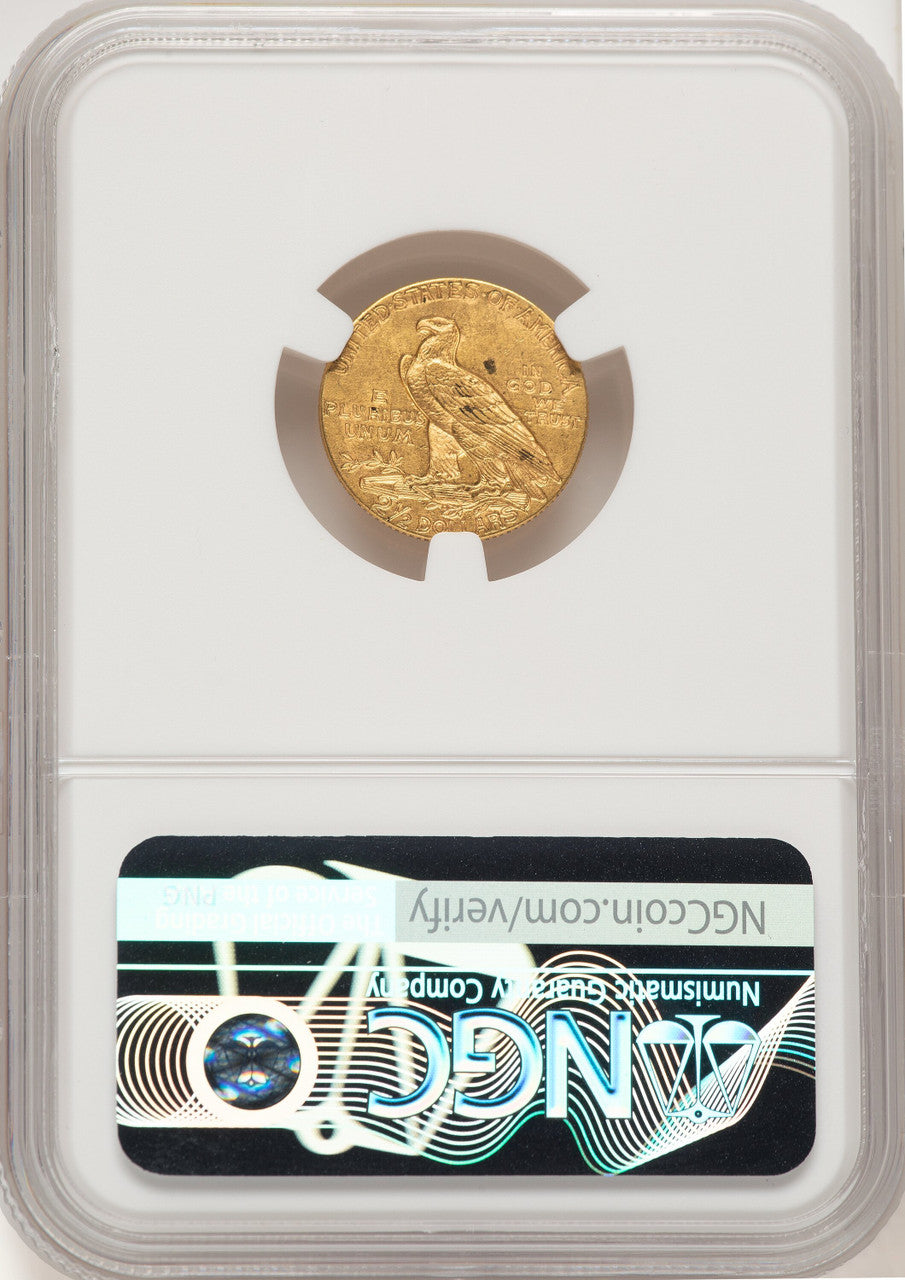 1910 $2.50 Indian Quarter Eagle NGC MS62 (784675012)