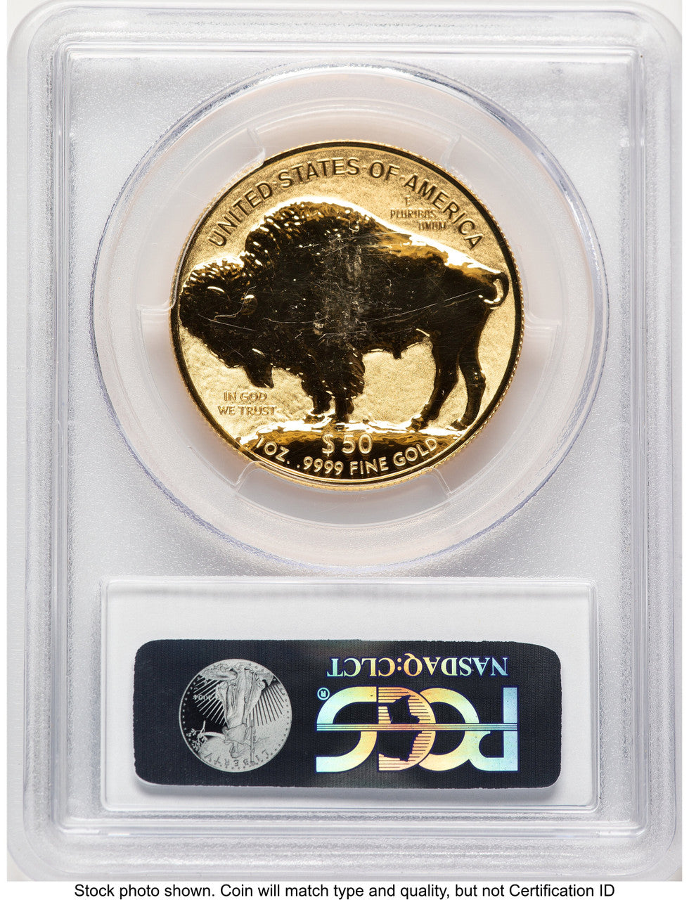 2013-W Reverse Proof Gold Buffalo 1 oz Blue Gradient PCGS PR70
