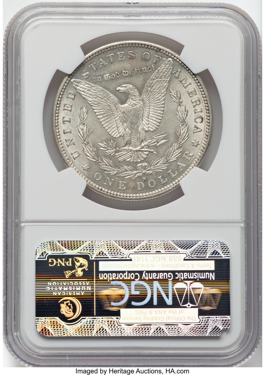 1883-S Morgan Dollar NGC MS61