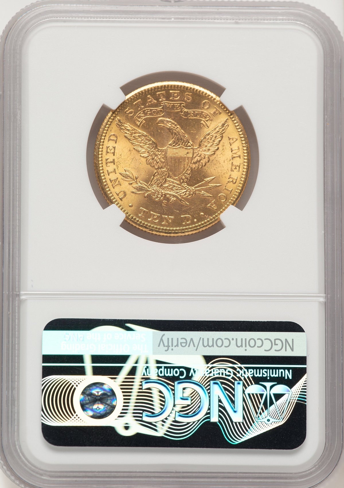 1901-S $10 Liberty Eagle NGC MS64+