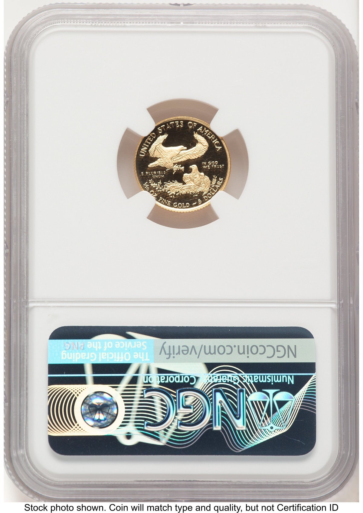 2021-W Type 1 Proof Gold Eagle 1/10 oz FDI NGC PF70 Ed Moy