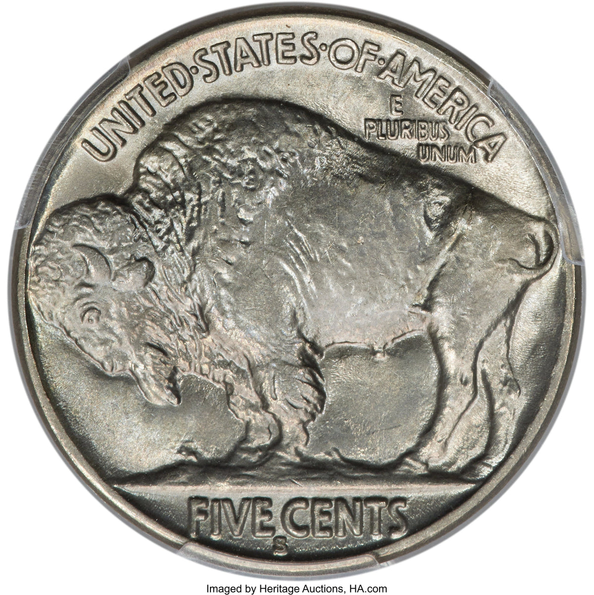 1935-S 5C Buffalo Nickel PCGS MS67+