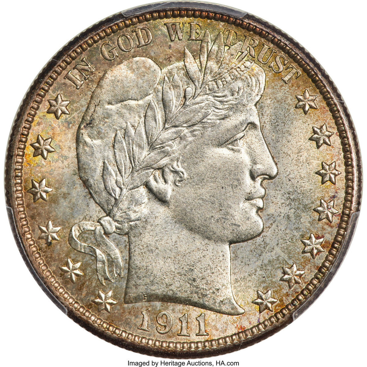 1911-D 50C Barber Half Dollar PCGS MS67