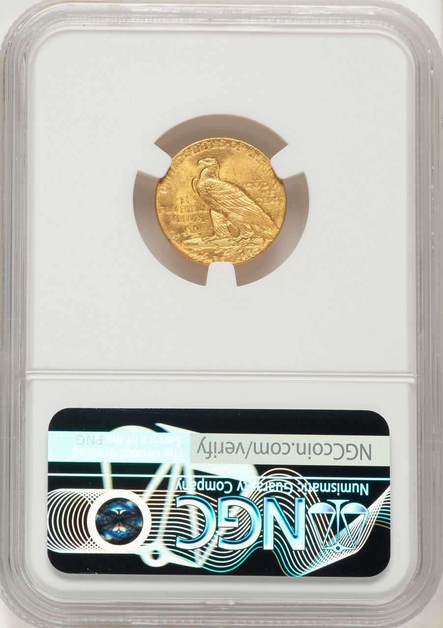 1928 $2.50 Indian Quarter Eagle NGC MS65+
