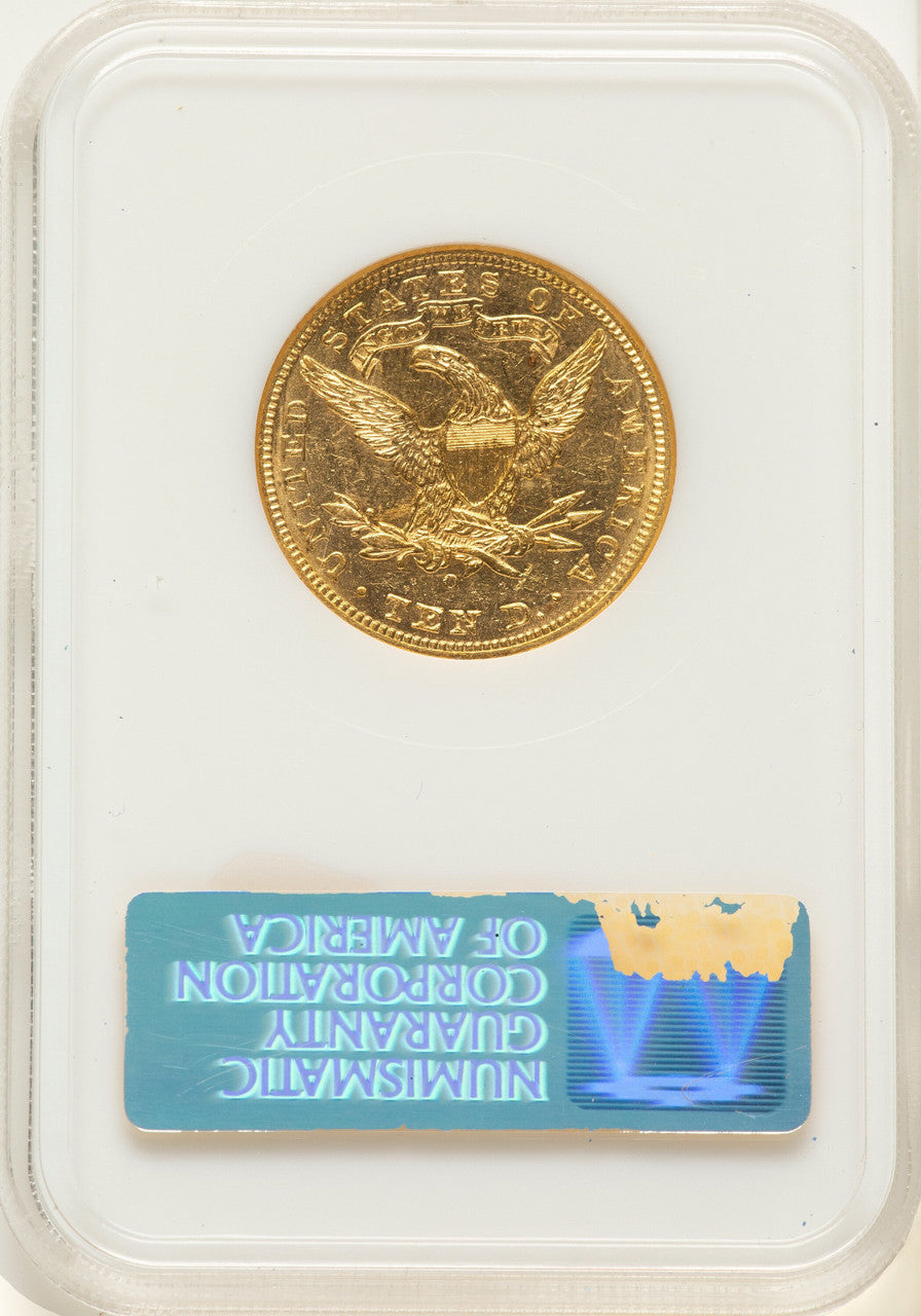 1894-O $10 Brown Label Liberty Eagle NGC MS60