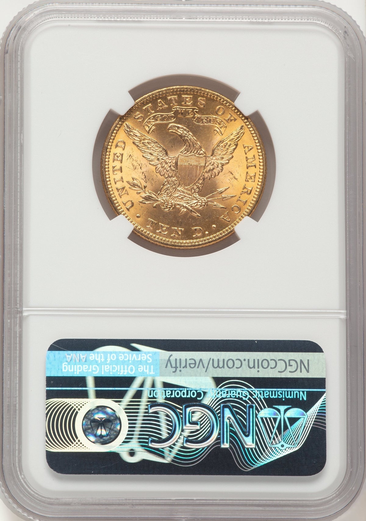 1901 $10 Liberty Eagle NGC MS65+