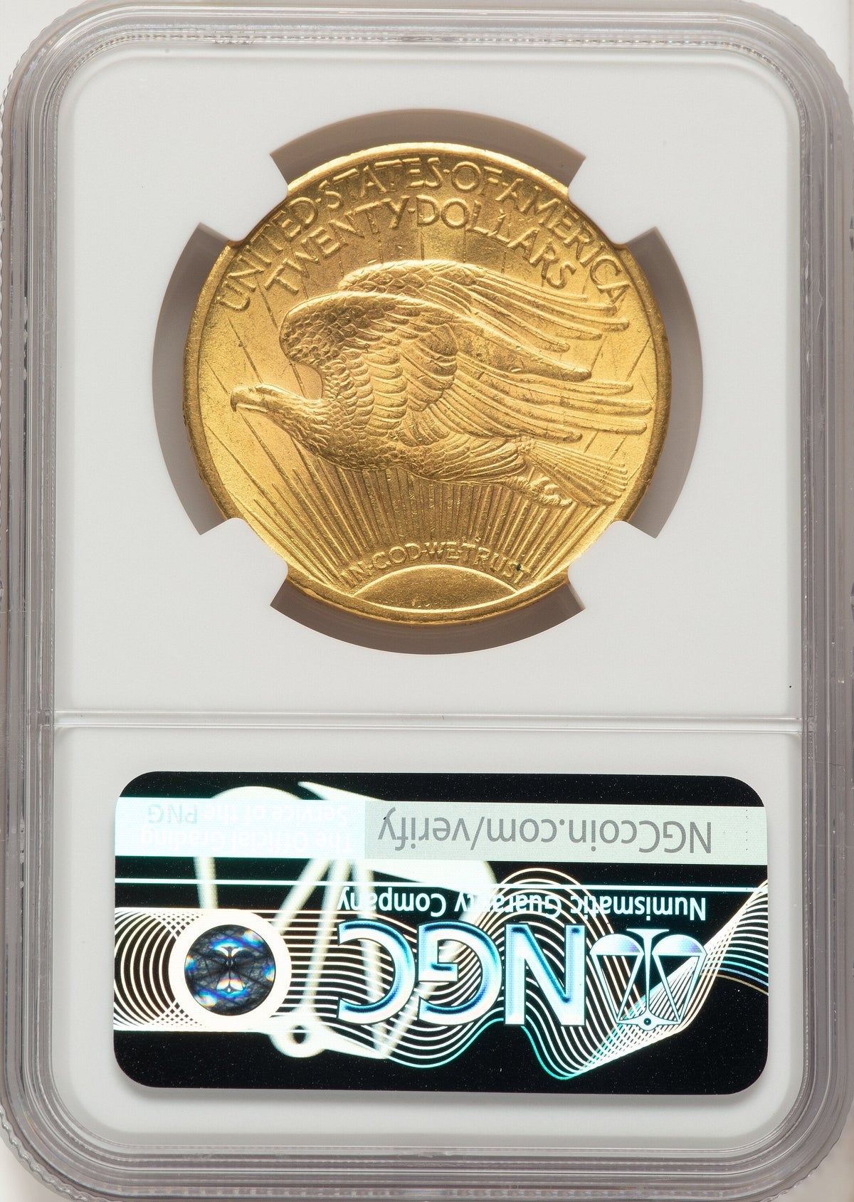1913 $20 Saint-Gaudens Double Eagle NGC MS62