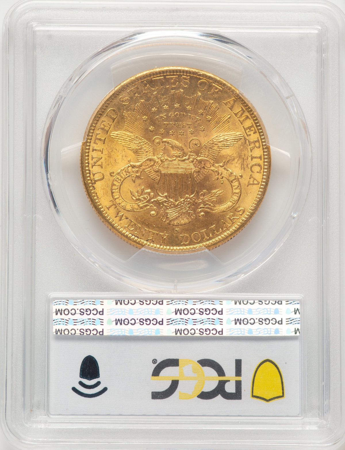 1895-S $20 Liberty Double Eagle PCGS MS62