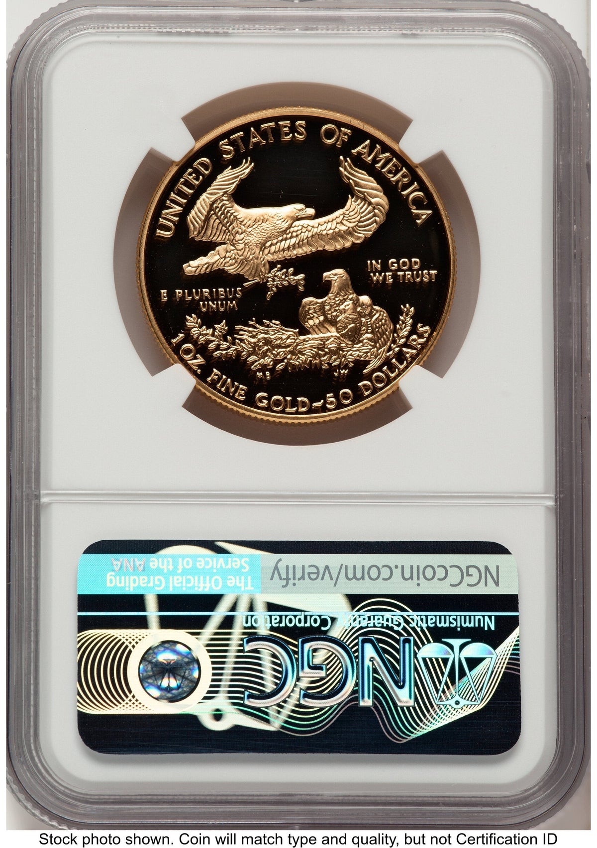1997-W Proof Gold Eagle 1 oz John NGC PF70 Mercanti