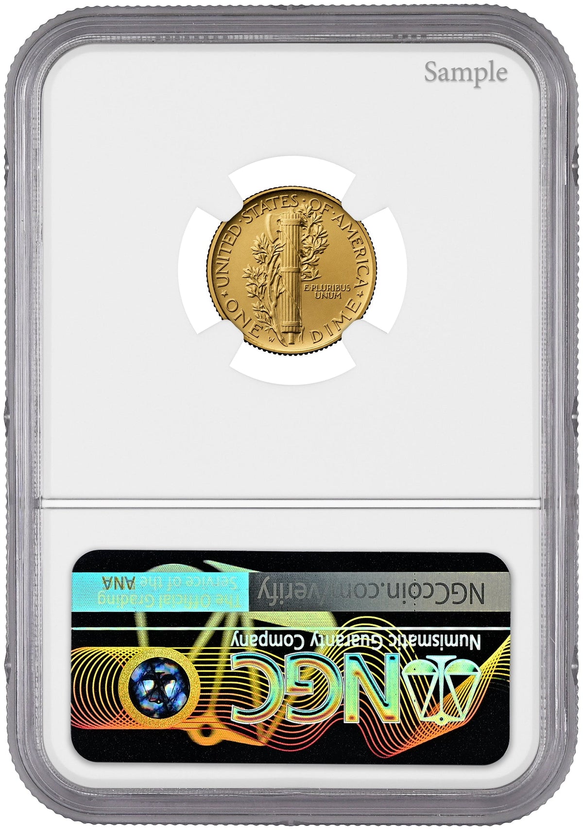 2026-W 1916 Mercury Gold Coin FDI NGC SP70 Harrigal