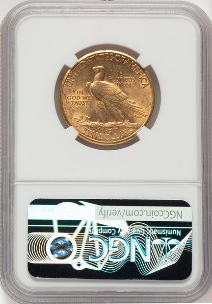 1910-S $10 Indian Eagle NGC AU58