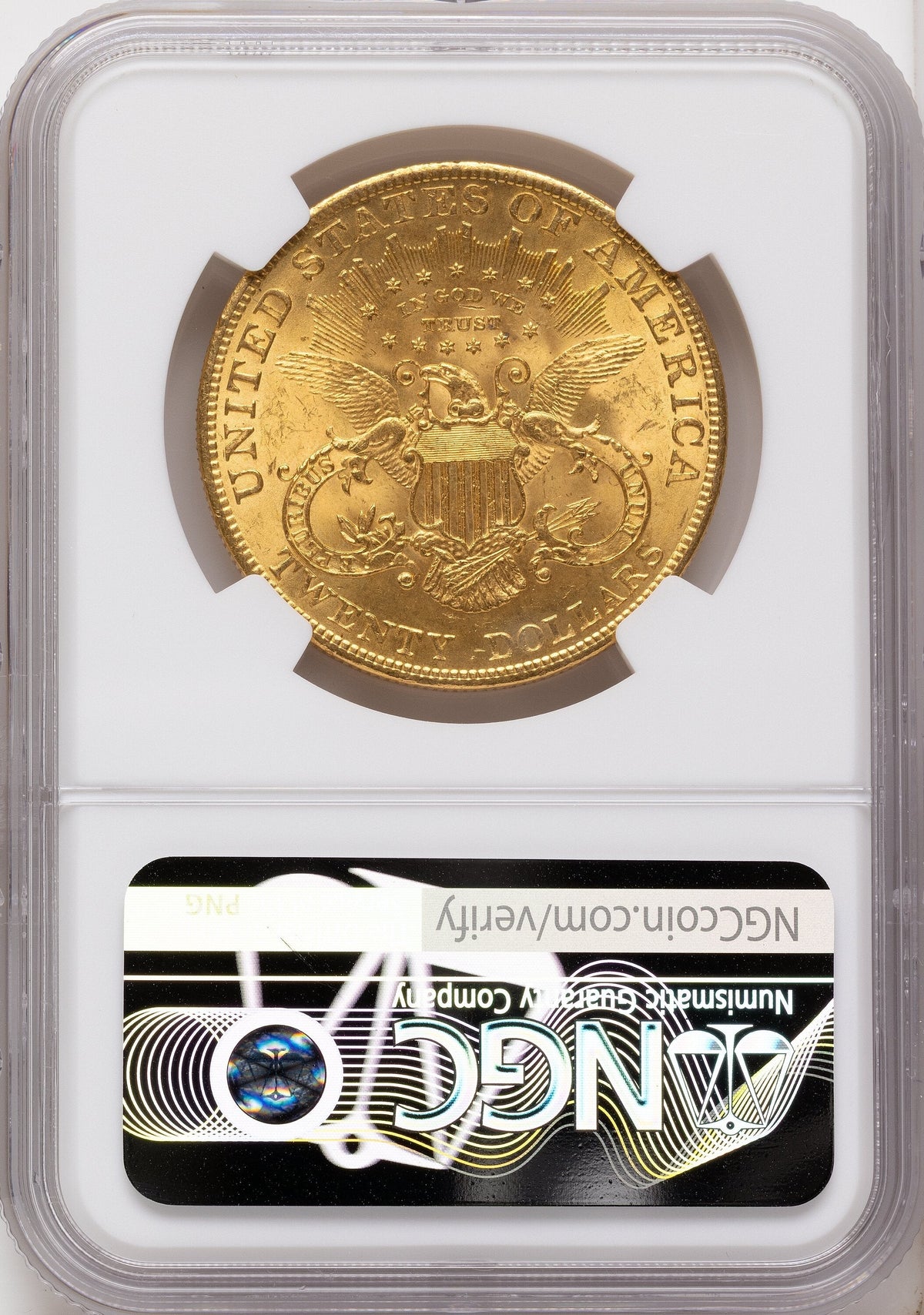1904 $20 Liberty Liberty Double Eagle NGC MS65