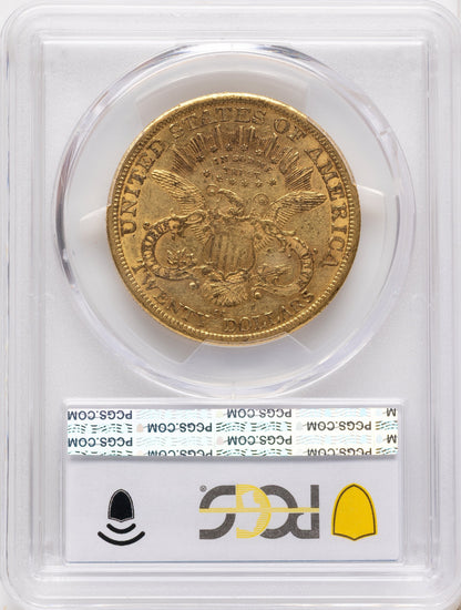 1877-CC $20 Liberty Double Eagle PCGS AU53