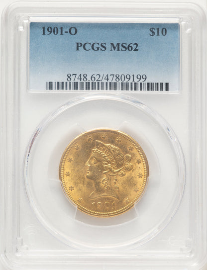1901-O $10 Liberty Eagle PCGS MS62