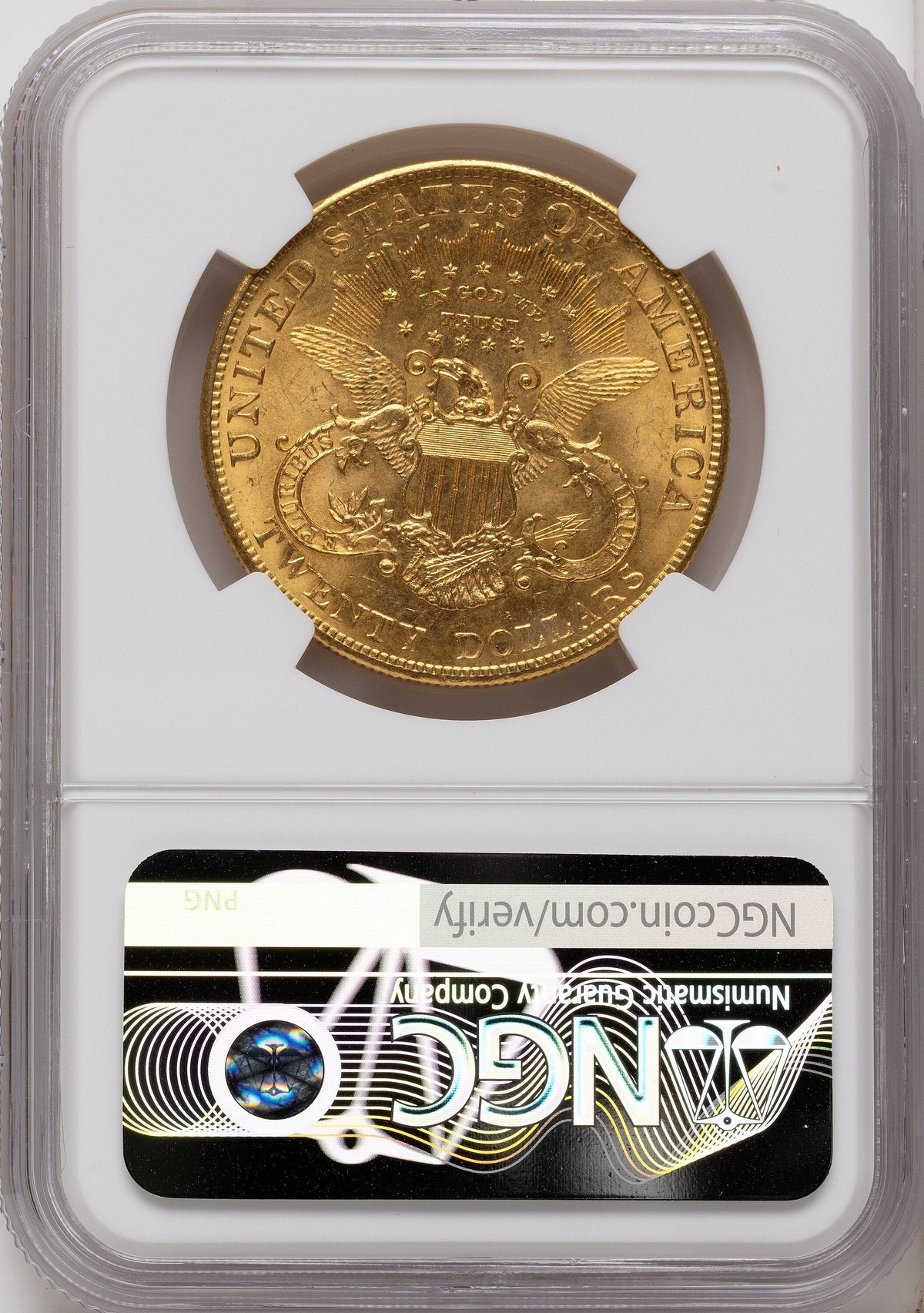 1904 $20 Liberty Liberty Double Eagle NGC MS65