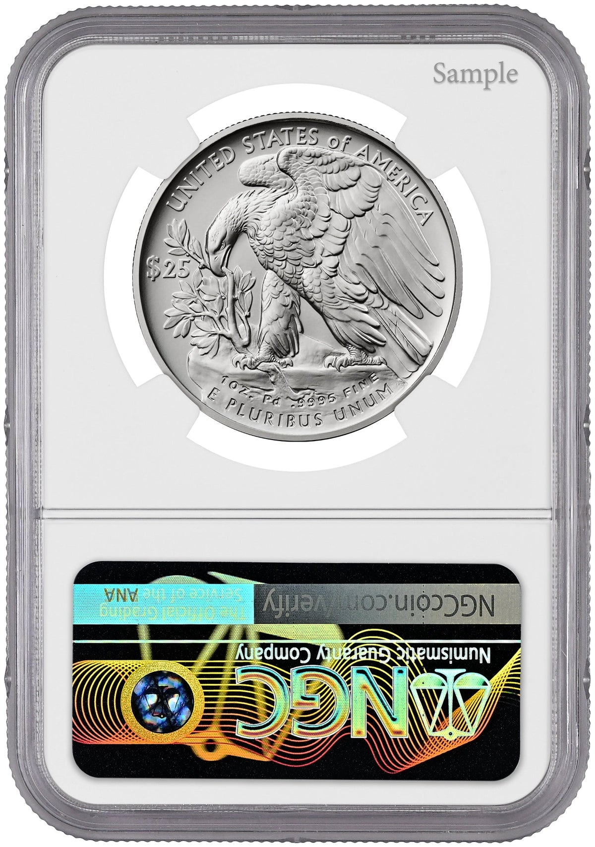 2026-W (1776-2026) $25 Dual Date Liberty Bell Privy Palladium Eagle AR NGC MS70 Harrigal
