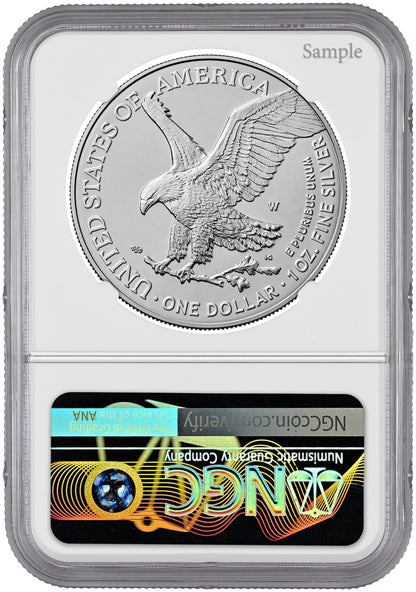 2026-W Enhanced Silver Eagle 250 Advanced Releases NGC MS70 (1776-2026) Congress