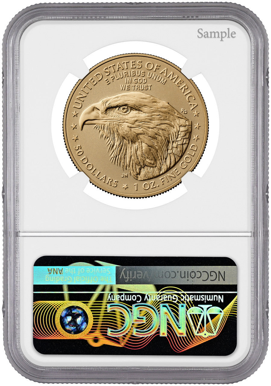 2026-W 1 oz Enhanced Gold Eagle 250 FDI NGC MS70 (1776-2026)