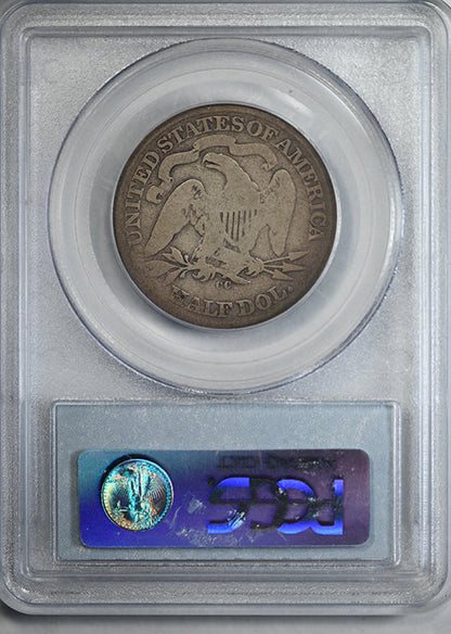 1871-CC Liberty Seated Half Dollar 50C PCGS AG03 CAC