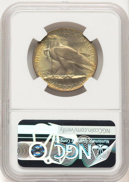 1935 50C Connecticut Commemorative Silver NGC MS66