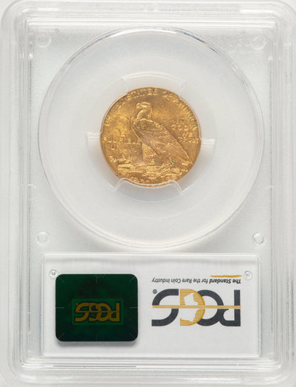 1913 $5 Indian Half Eagle PCGS MS63