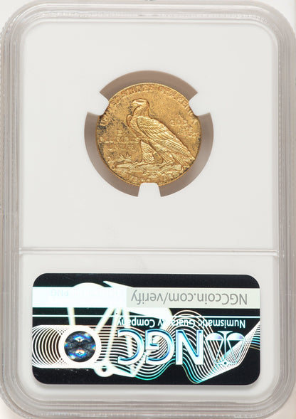 1916-S $5 Indian Half Eagle NGC MS63