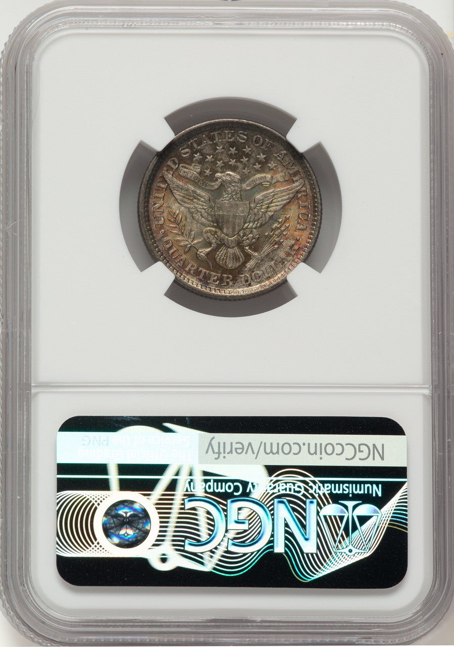 1898 25C Barber Quarter NGC MS66