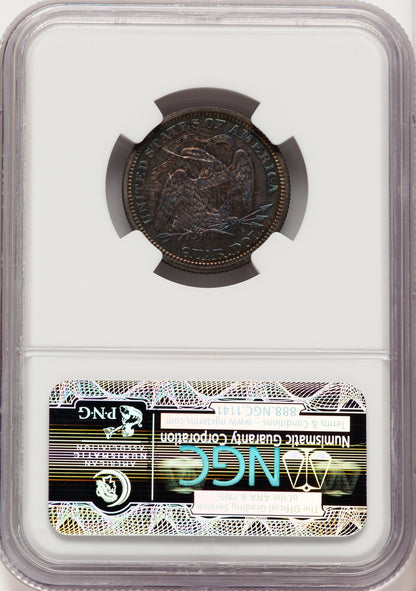 1869 25C Proof Seated Quarter NGC PR66