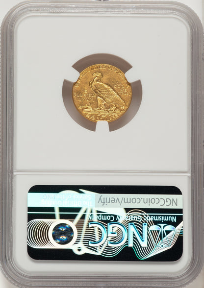1913 $2.50 Indian Quarter Eagle NGC MS62