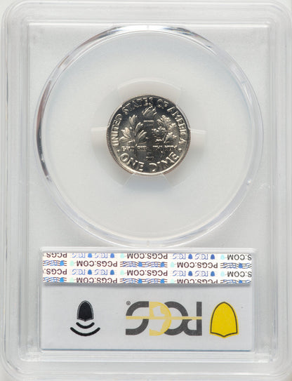 1982 10C NO P FB Roosevelt Dime PCGS MS67