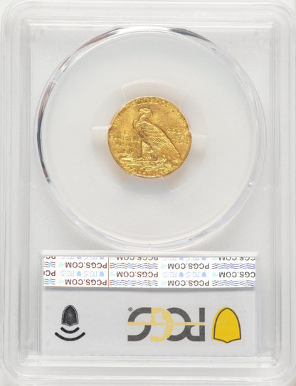 1909 $2.50 Indian Quarter Eagle PCGS MS63