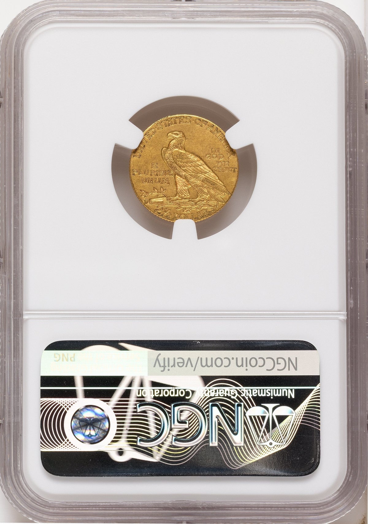 1914-D $2.50 Indian Quarter Eagle NGC AU58