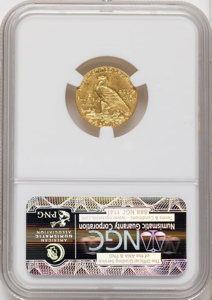 1911 $2.50 Indian Quarter Eagle NGC MS61