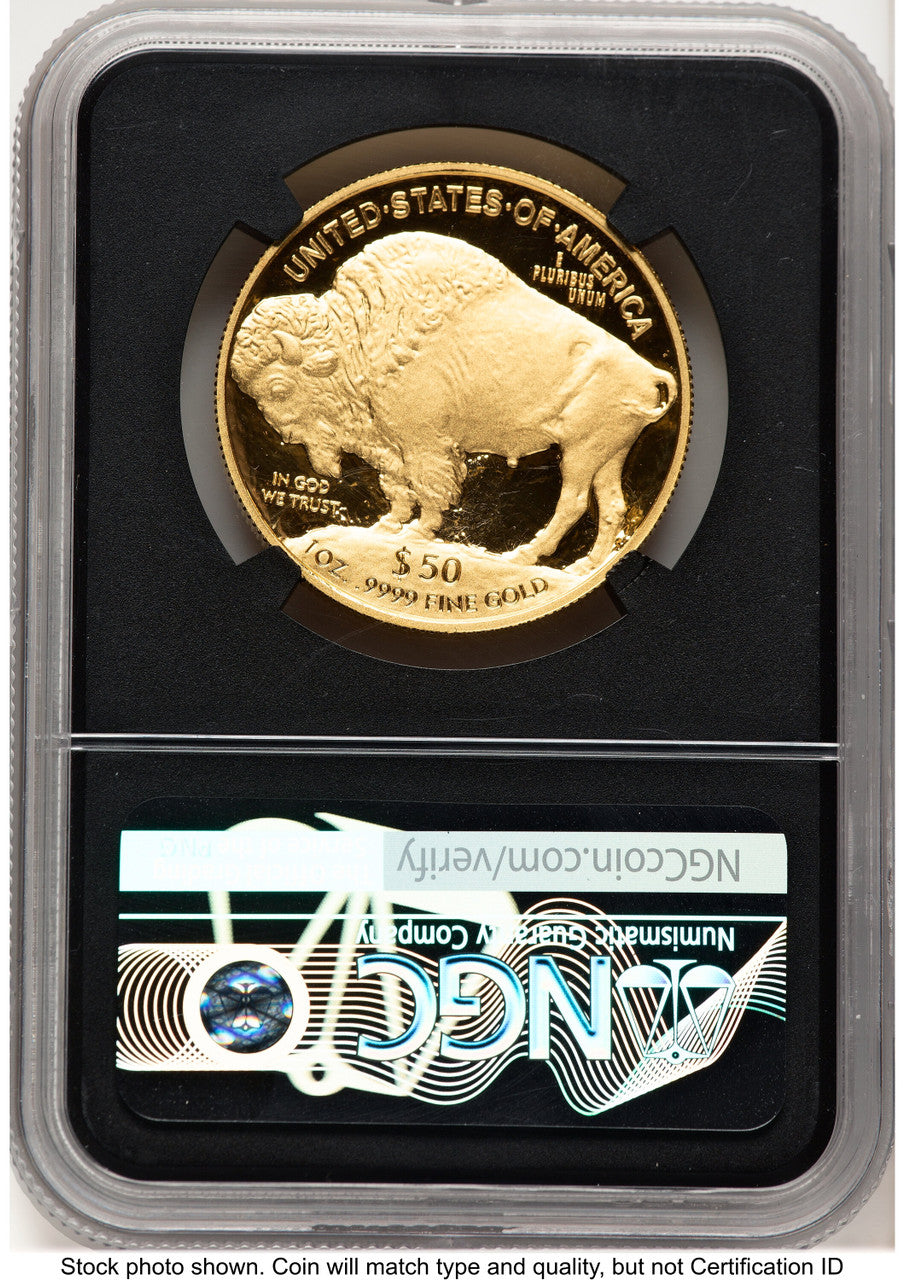 2022-W Proof Gold Buffalo 1 oz AR Anna Cabral NGC PF70